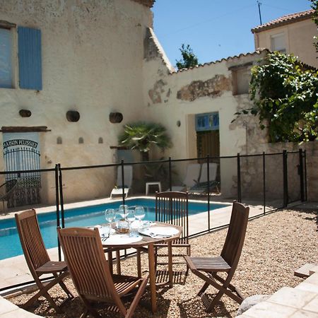Cuxac-dʼAude Maison Pelissier Bed And Breakfast With Sweeming Pool المظهر الخارجي الصورة